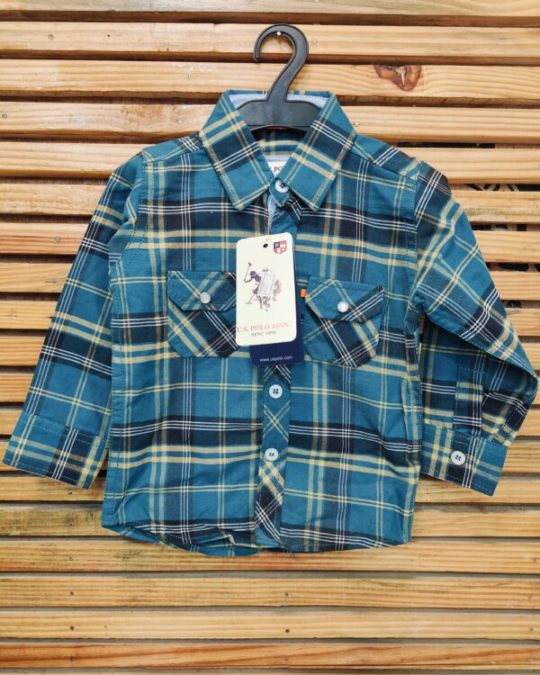 Kids’ Checked Cotton Shirt
