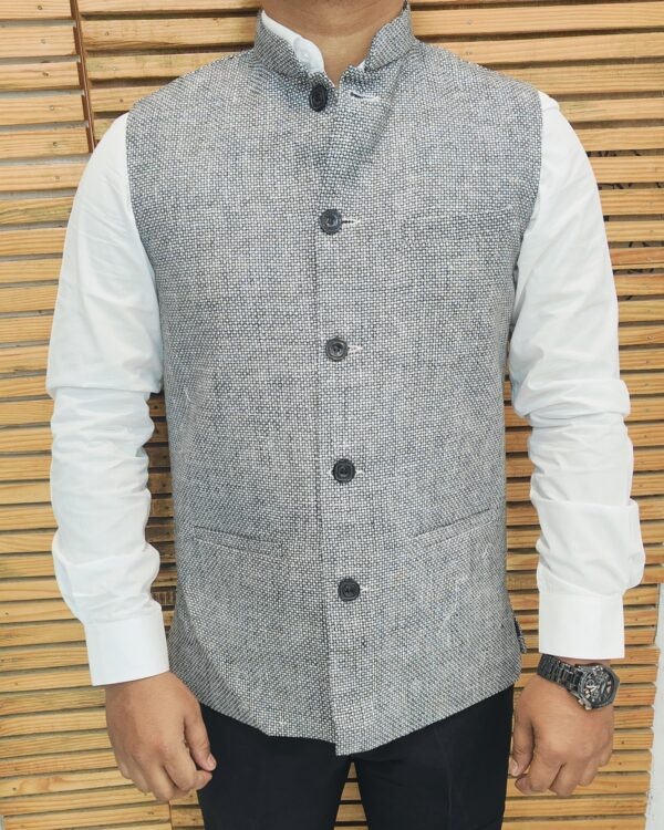 Men’s Premium Jute fabric Waistcoat