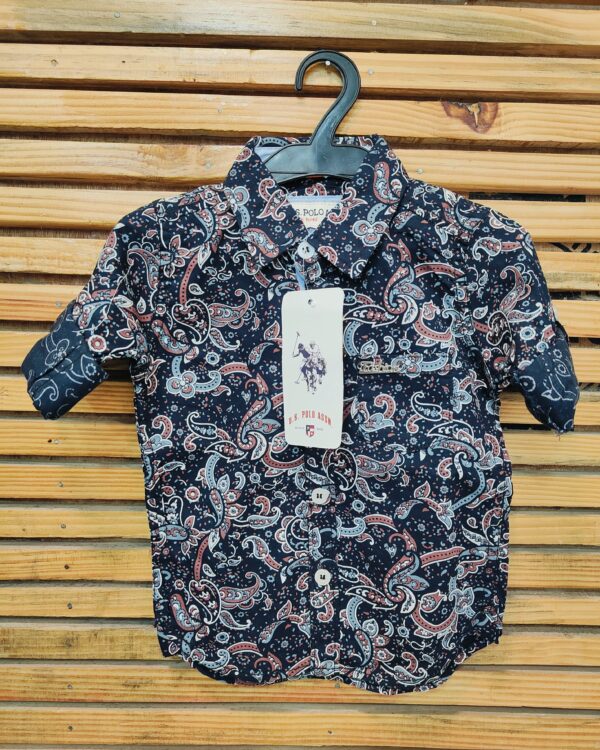 Kids’ Printed Cotton Shirt
