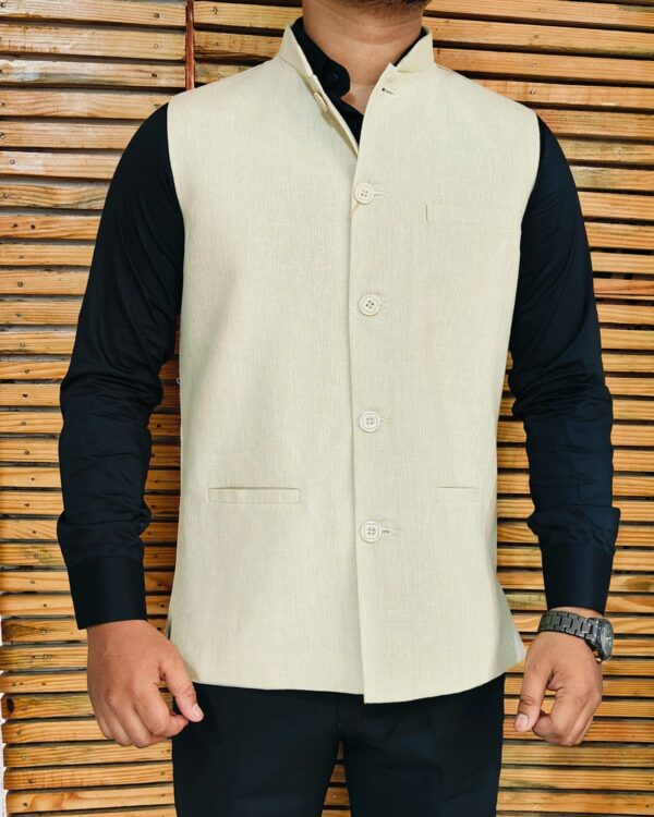 Men’s Premium Linen Waistcoat