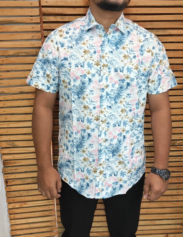 Printed Half Shirt