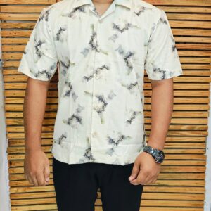 Mens Half Printed Shirt