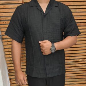 Mens Half Printed Shirt