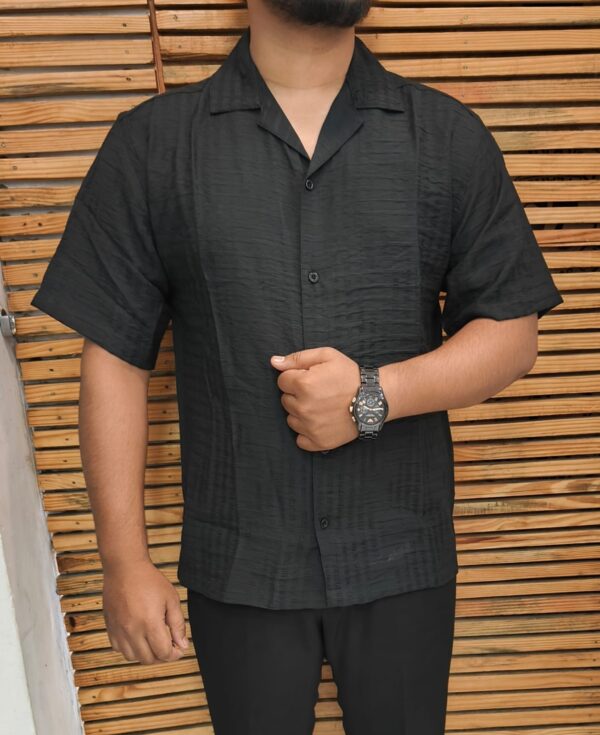 Mens Half Printed Shirt