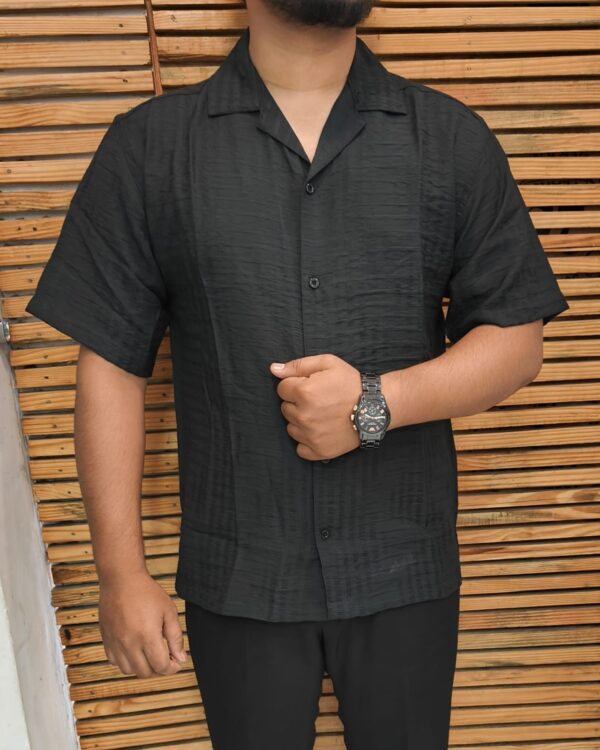 Mens Half Printed Shirt