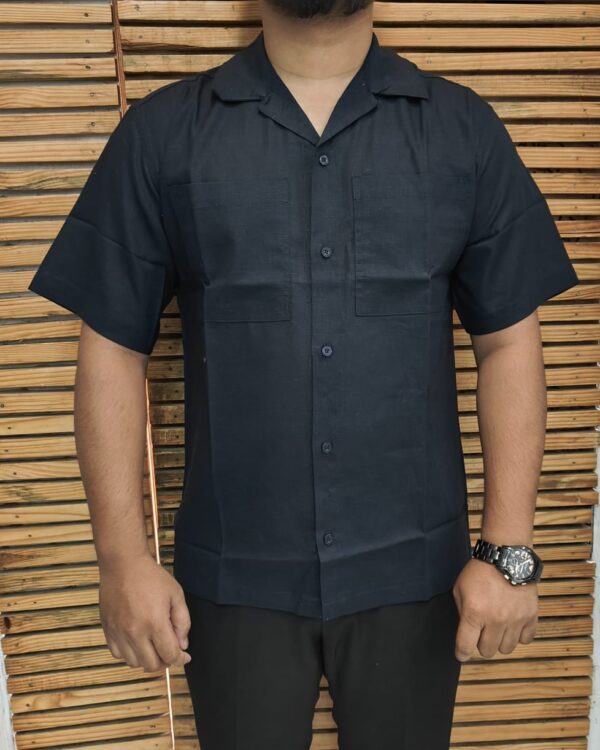 Mens Half Printed Shirt