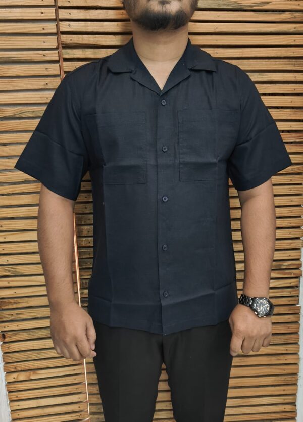 Mens Half Printed Shirt