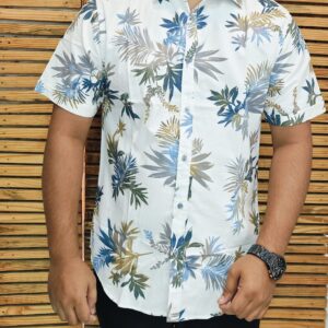 Mens Half Printed Shirt