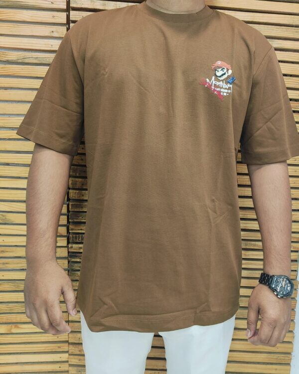 Brown Street Art Graphic Tee