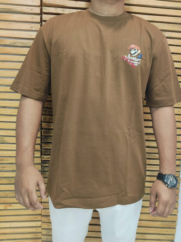 Brown Street Art Graphic Tee