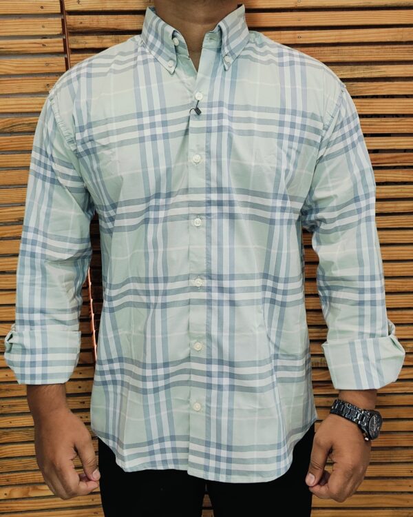 Mens Formal Check Shirt