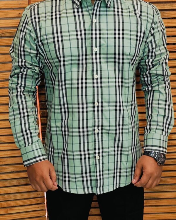 Mens Formal Check Shirt