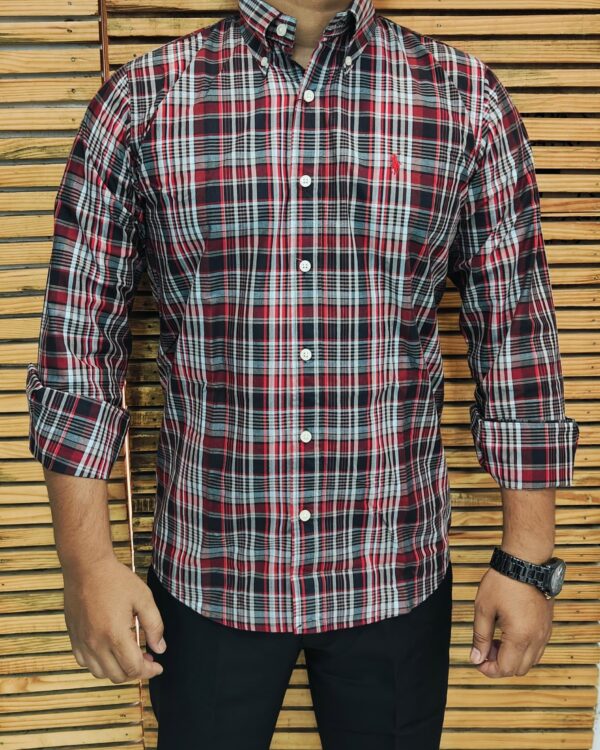 Mens Formal Check Shirt
