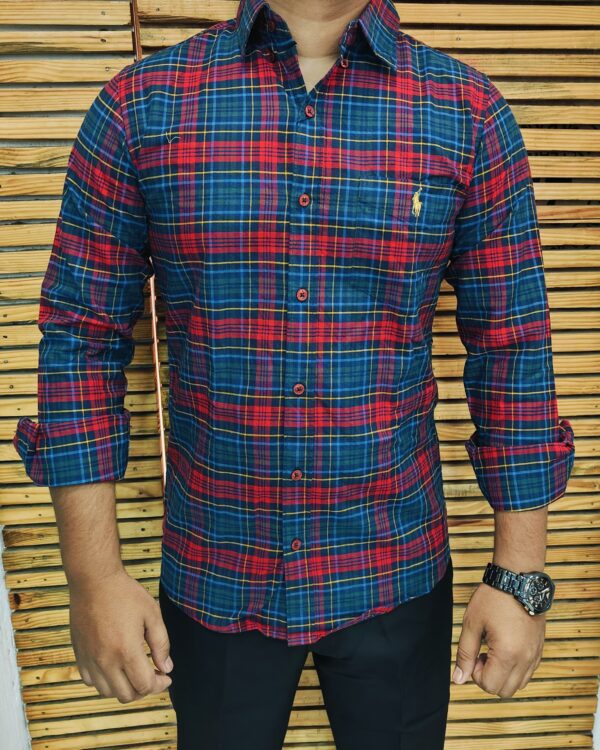 Mens Formal Check Shirt