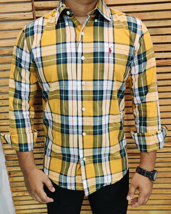 Mens Formal Check Shirt