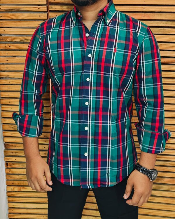 Mens Formal Check Shirt