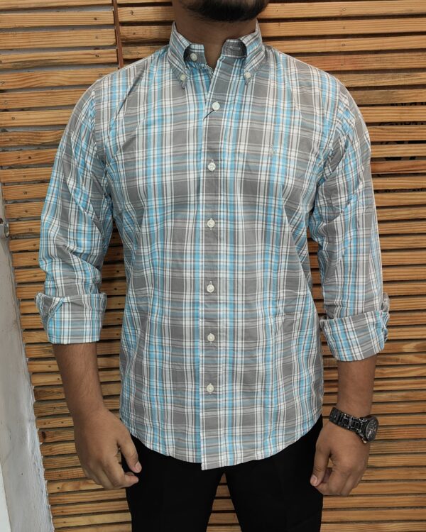 Mens Formal Check Shirt