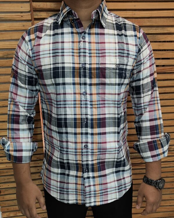 Mens Formal Check Shirt