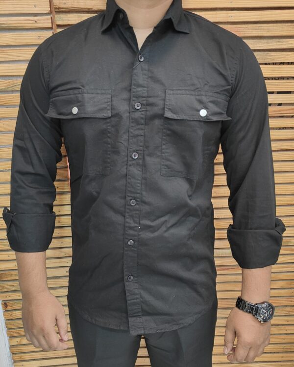 CASUAL DOUBLE POCKET SHIRT