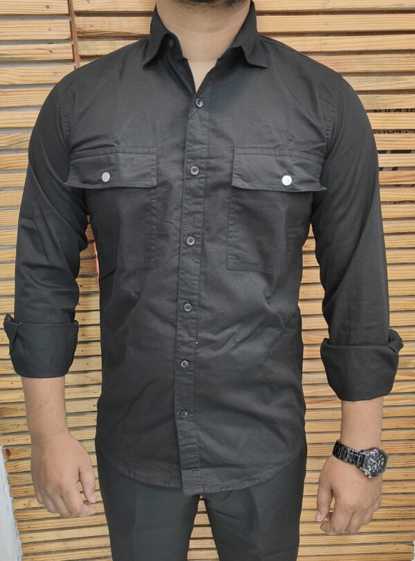 CASUAL DOUBLE POCKET SHIRT