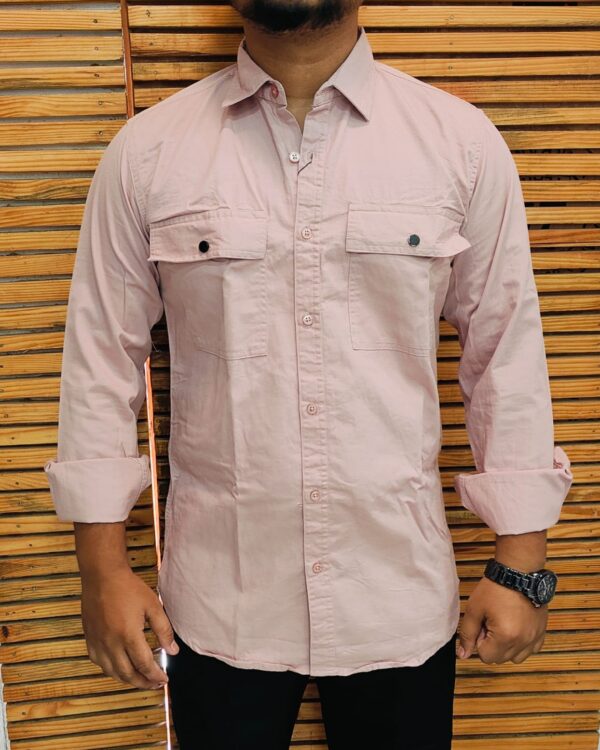 CASUAL DOUBLE POCKET SHIRT