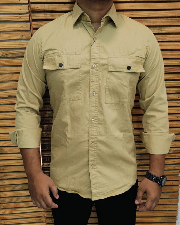 CASUAL DOUBLE POCKET SHIRT