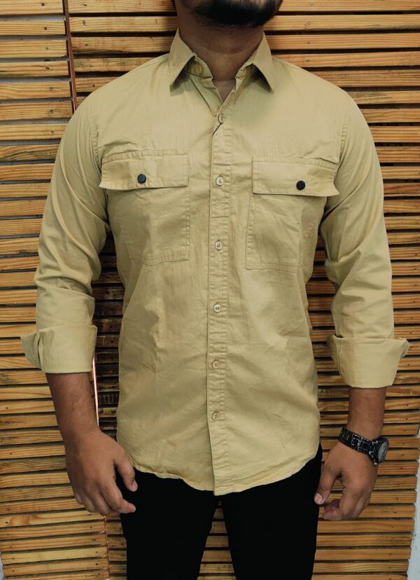 CASUAL DOUBLE POCKET SHIRT