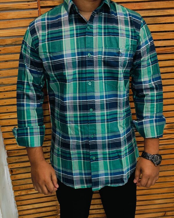 Mens Casual Check Shirt
