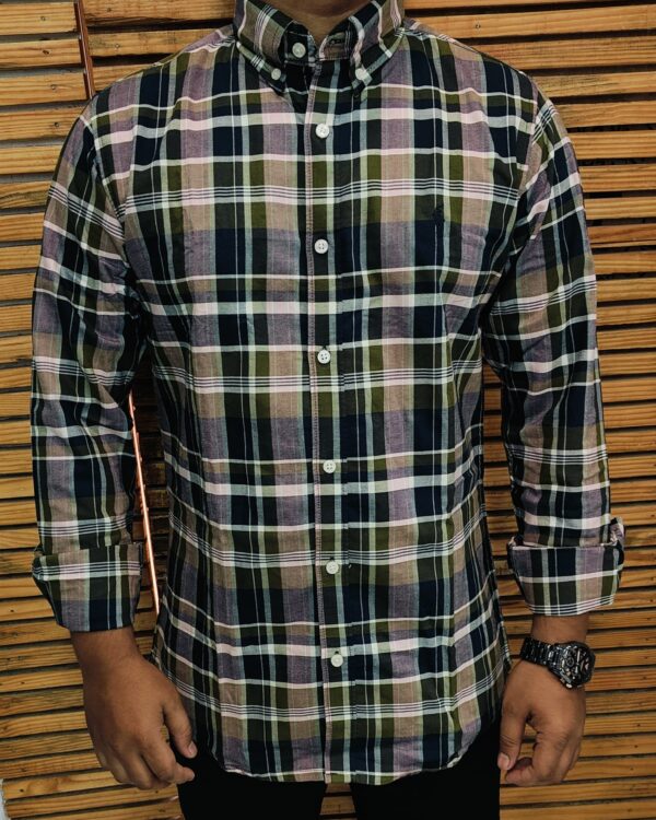 Mens Casual Check Shirt